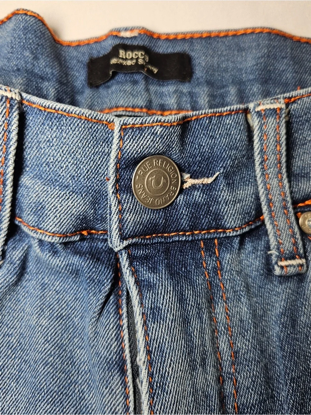 True Religion NWT Rocco Denim Shorts Size W30 Blue Jean Shorts